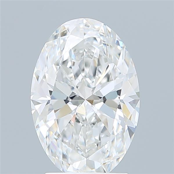 2.60 ct. oval Lab Grown Diamond front image
