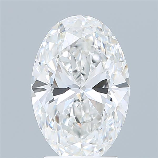 2.75 ct. oval Lab Grown Diamond front image