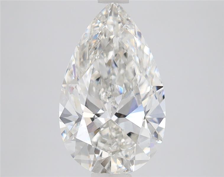 2.01 carat f VVS2 EX Cut IGI pear diamond