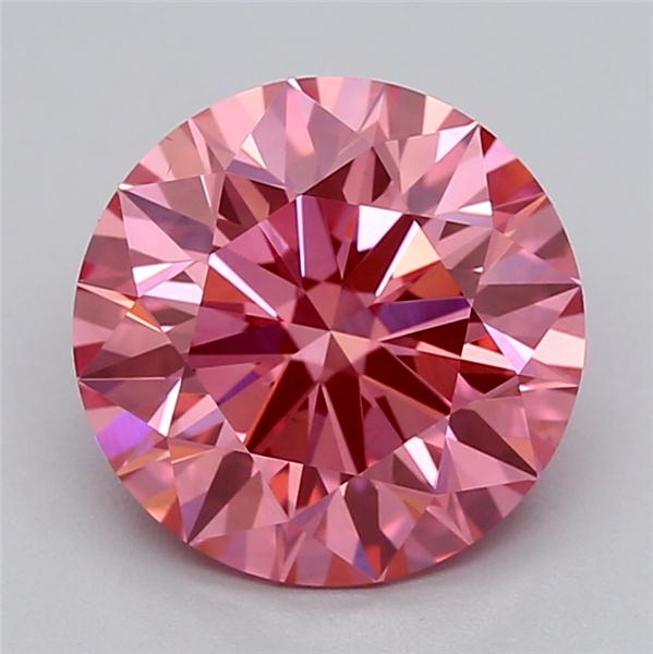 2.51 ct. round Lab Grown Diamond front image