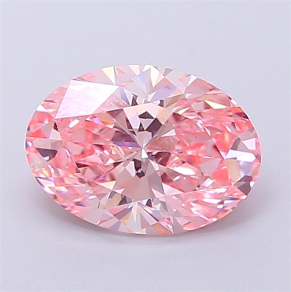 2.01 ct. oval Lab Grown Diamond front image