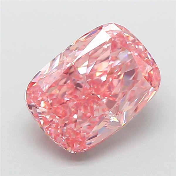 2.70 ct. cushion Lab Grown Diamond front image