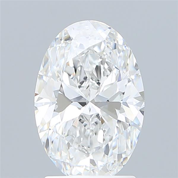 2.08 ct. oval Lab Grown Diamond front image