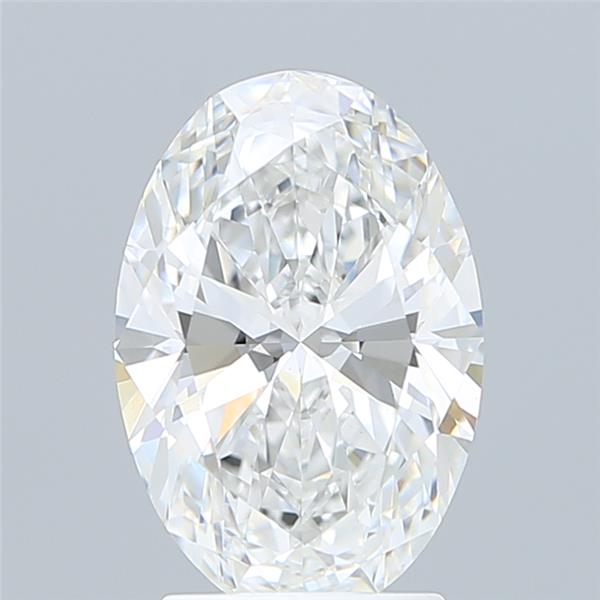 2.55 ct. oval Lab Grown Diamond front image