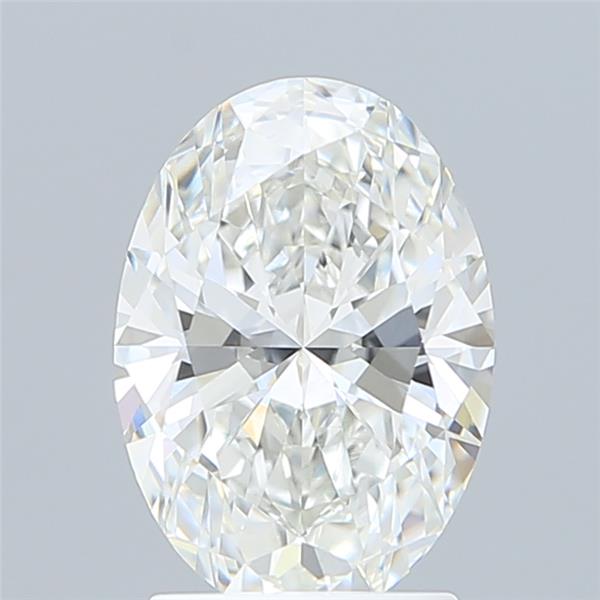 2.10 ct. oval Lab Grown Diamond front image