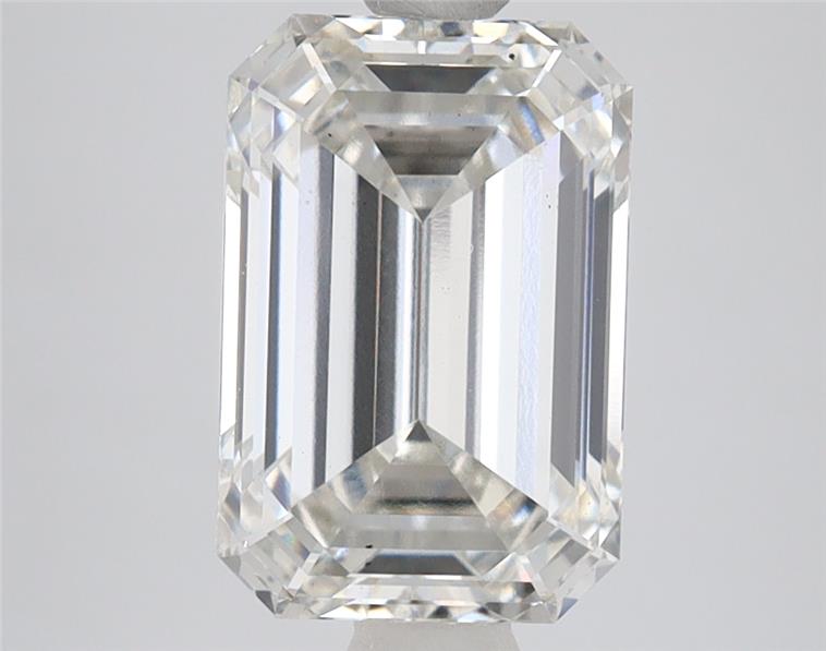 3.22 ct. emerald Lab Grown Diamond front image