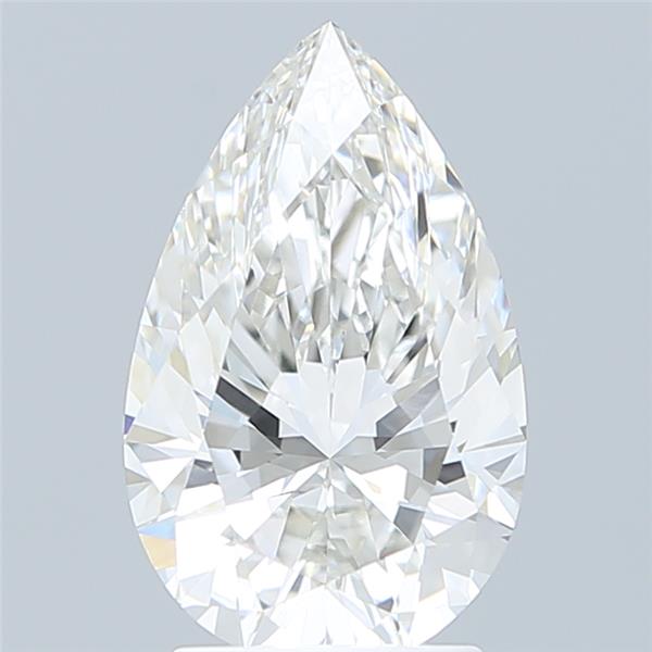 2.60 ct. pear Lab Grown Diamond front image
