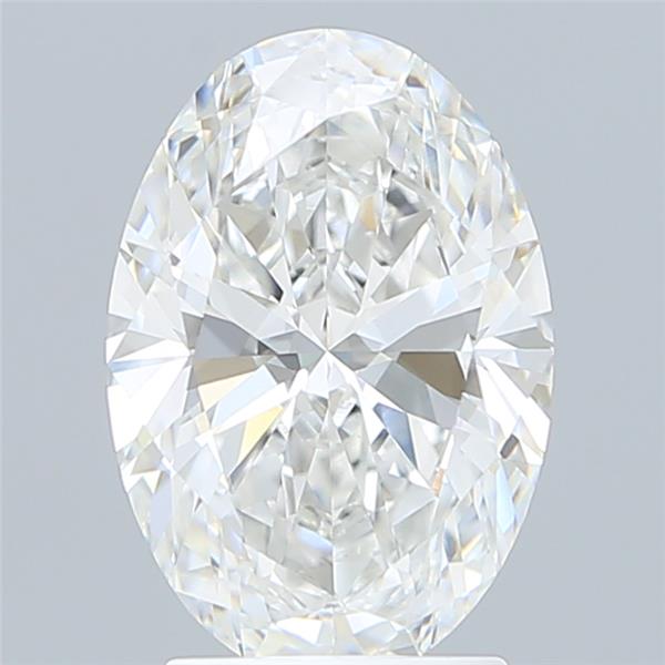 2.56 ct. oval Lab Grown Diamond front image