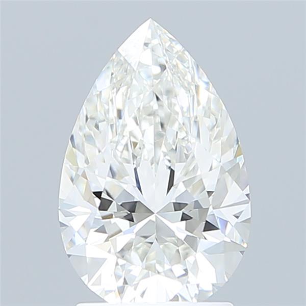 2.10 ct. pear Lab Grown Diamond front image