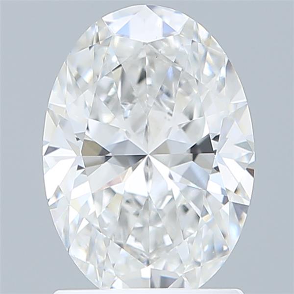 1.56 ct. oval Lab Grown Diamond front image