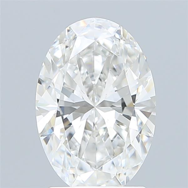 2.06 ct. oval Lab Grown Diamond front image
