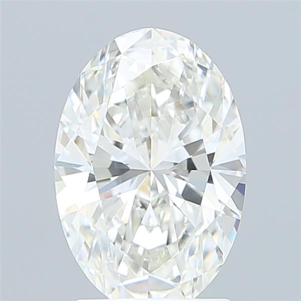 2.09 ct. oval Lab Grown Diamond front image