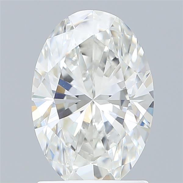 1.59 ct. oval Lab Grown Diamond front image