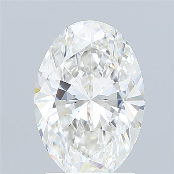 2.01 ct. oval Lab Grown Diamond front image
