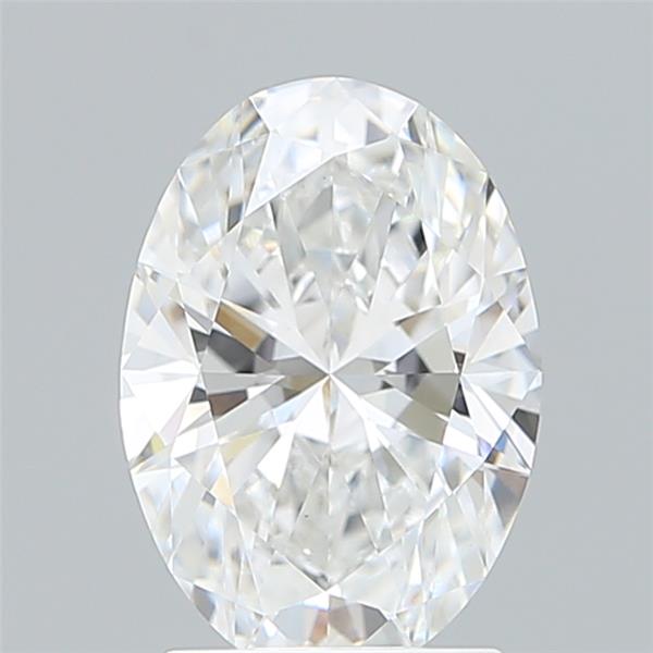 2.08 ct. oval Lab Grown Diamond front image