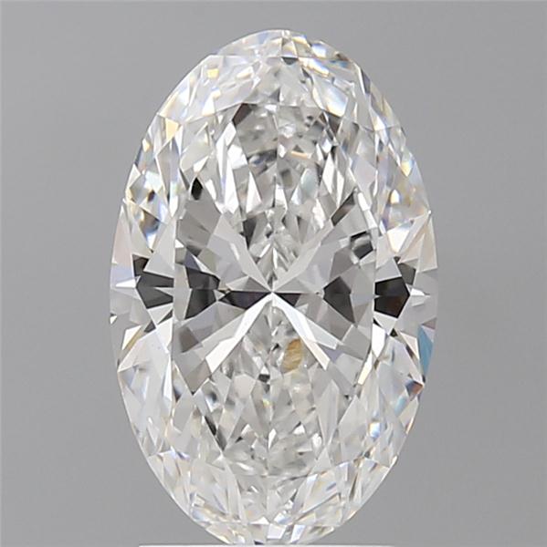 2.60 ct. oval Lab Grown Diamond front image