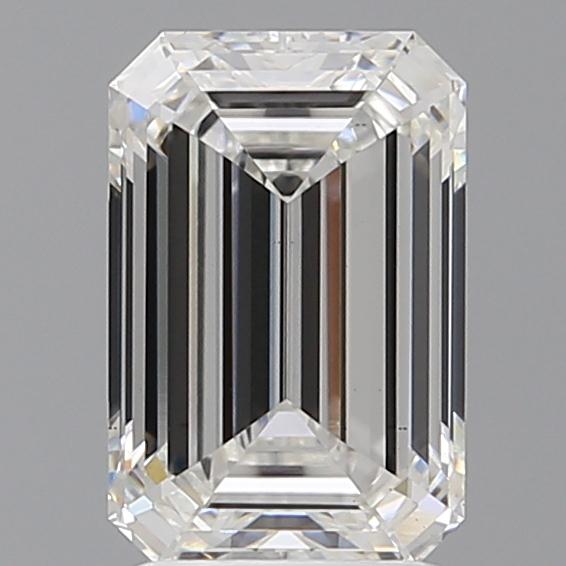 2.45 ct. emerald Lab Grown Diamond front image