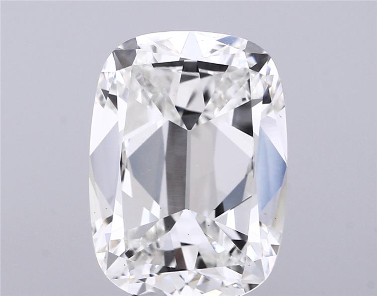 5.70 ct. cushion Lab Grown Diamond front image