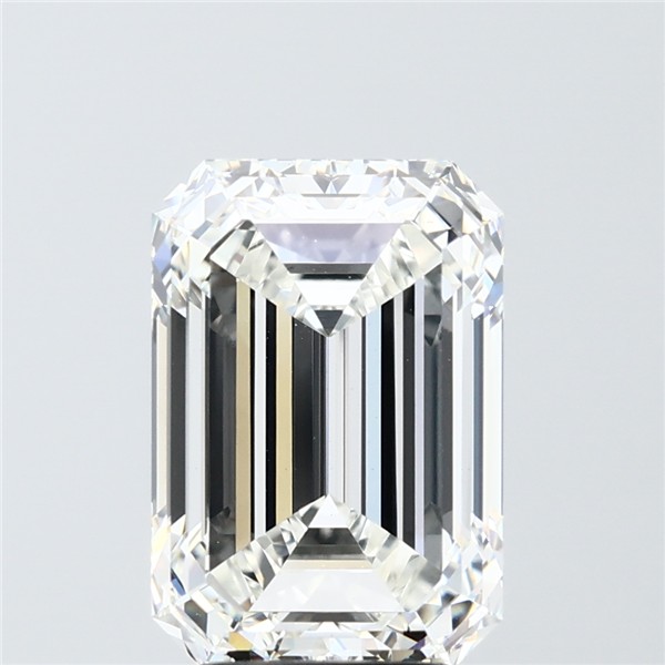 5.04 ct. emerald Lab Grown Diamond front image