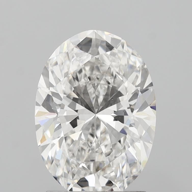 2.10 ct. oval Lab Grown Diamond front image