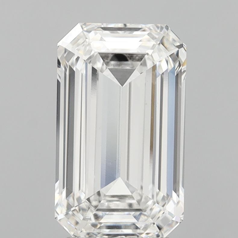 4.25 ct. emerald Lab Grown Diamond front image
