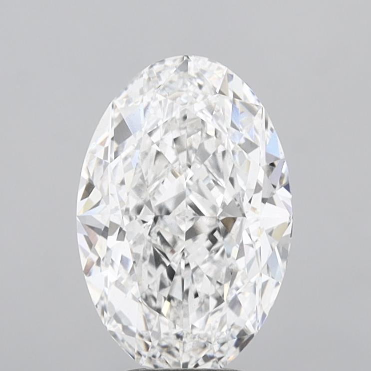 5.03 ct. oval Lab Grown Diamond front image