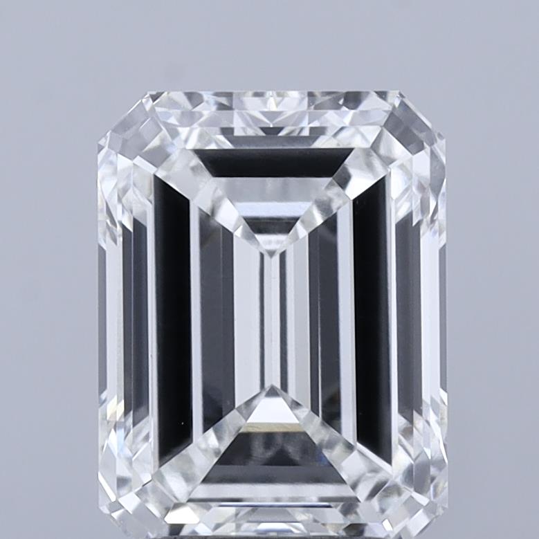 2.42 ct. emerald Lab Grown Diamond front image