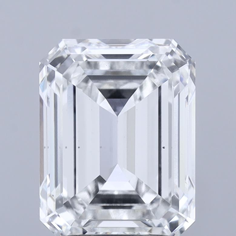 2.54 ct. emerald Lab Grown Diamond front image