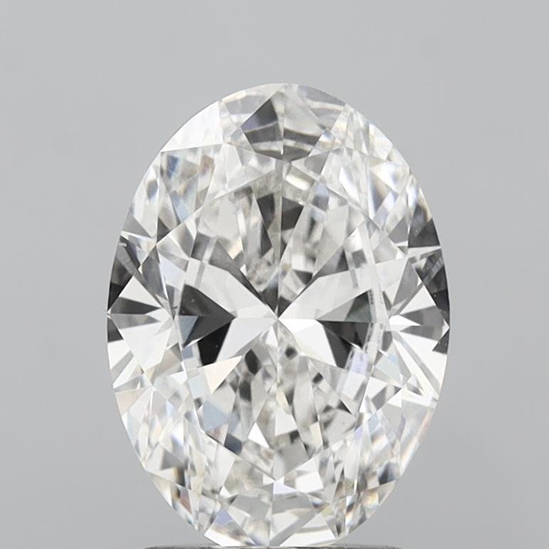 2.01 ct. oval Lab Grown Diamond front image