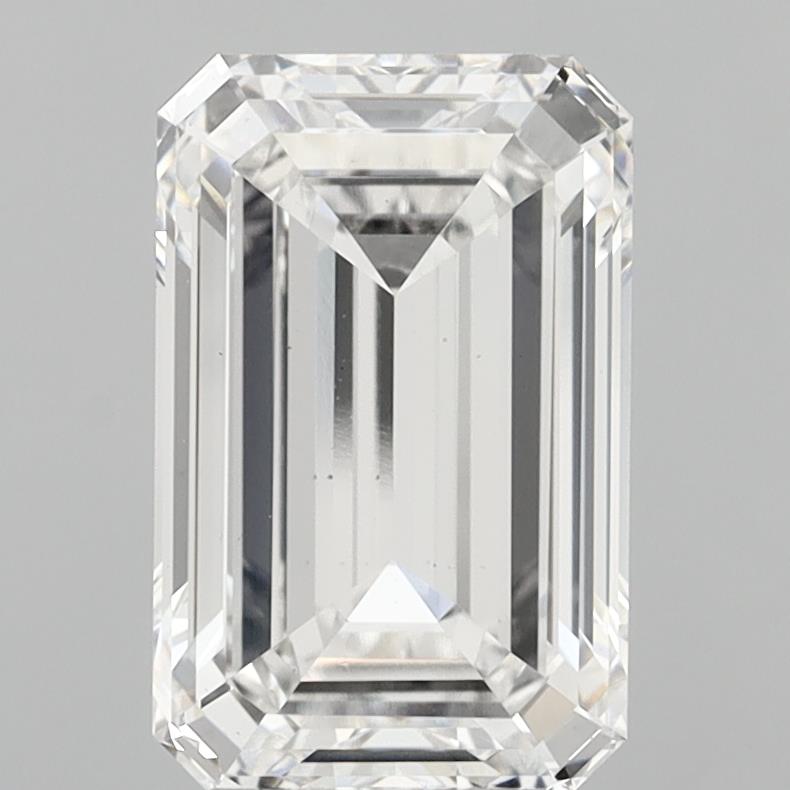5.25 ct. emerald Lab Grown Diamond front image