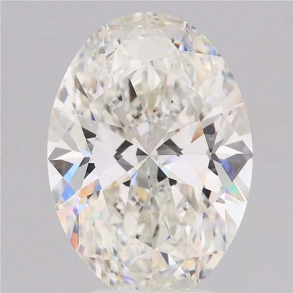 5.00 ct. oval Lab Grown Diamond front image
