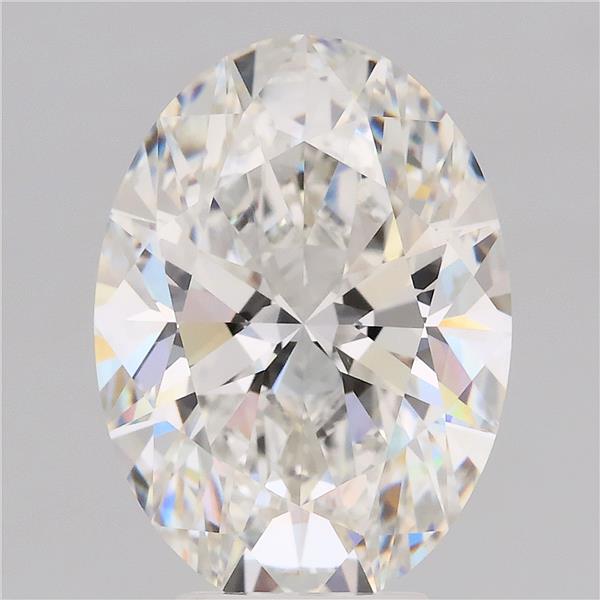 5.10 ct. oval Lab Grown Diamond front image