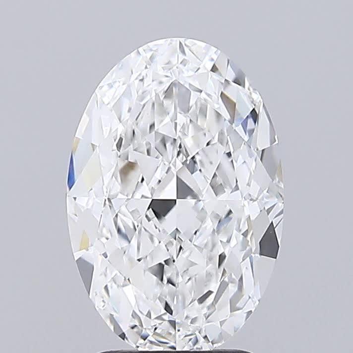 3.51 ct. oval Lab Grown Diamond front image