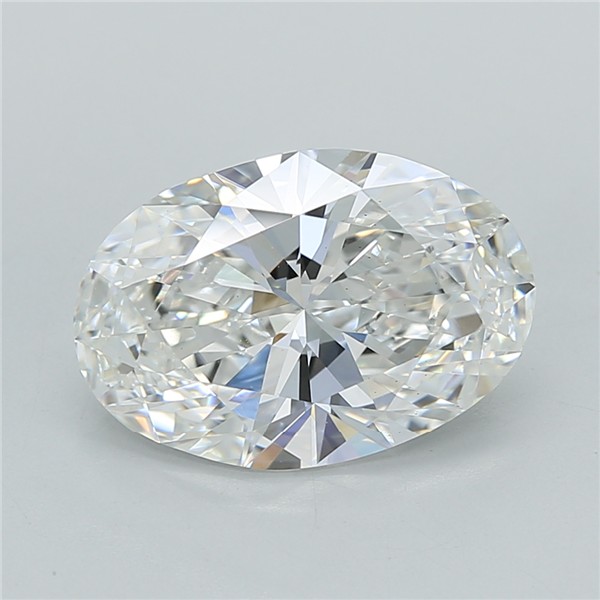 3.05 ct. oval Lab Grown Diamond front image