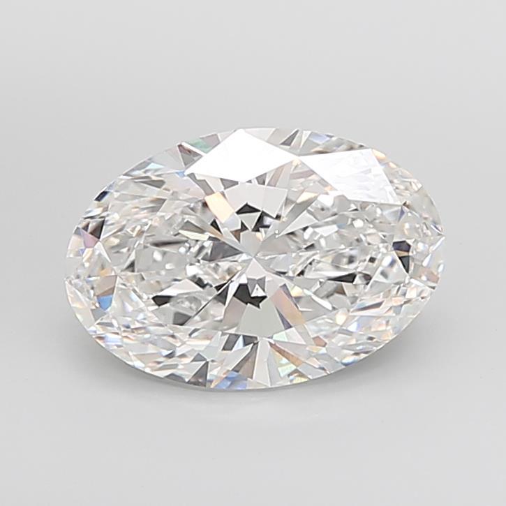 7.06 ct. oval Lab Grown Diamond front image