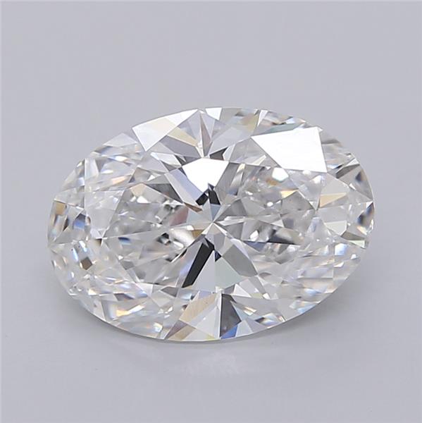 3.05 ct. oval Lab Grown Diamond front image
