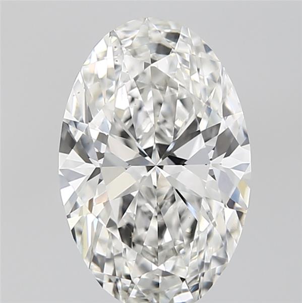 3.04 ct. oval Lab Grown Diamond front image