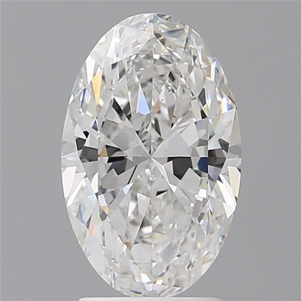 2.60 ct. oval Lab Grown Diamond front image