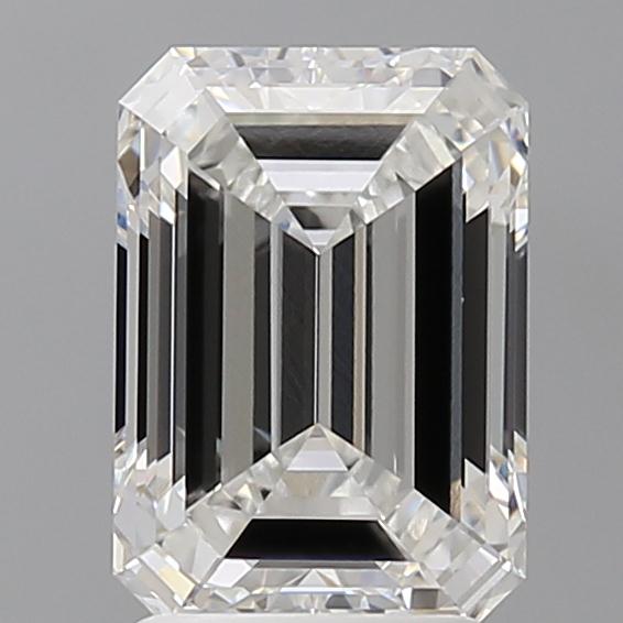 2.59 ct. emerald Lab Grown Diamond front image
