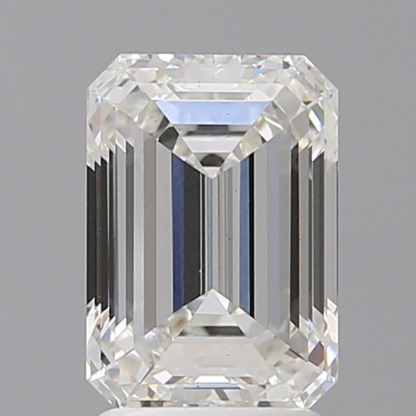 2.56 ct. emerald Lab Grown Diamond front image