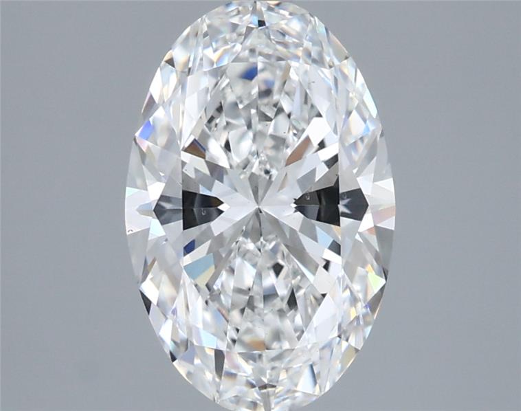 2.06 ct. oval Lab Grown Diamond front image