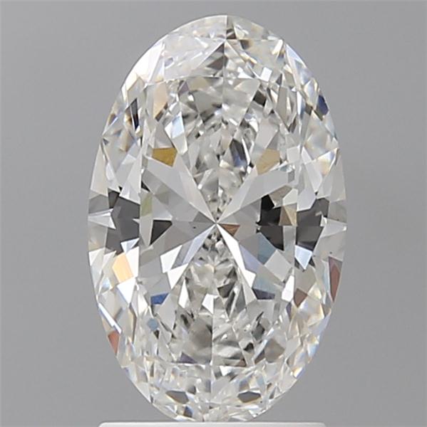 2.00 ct. oval Lab Grown Diamond front image