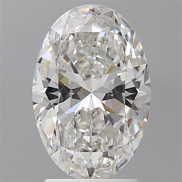 2.59 ct. oval Lab Grown Diamond front image