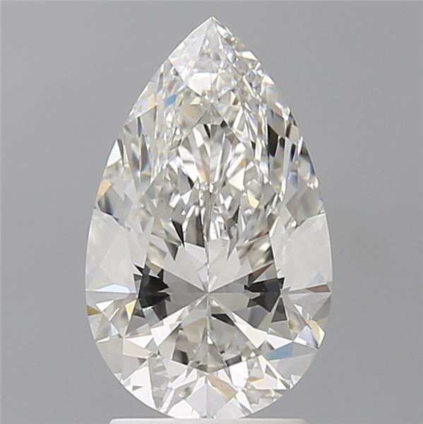 2.60 ct. pear Lab Grown Diamond front image