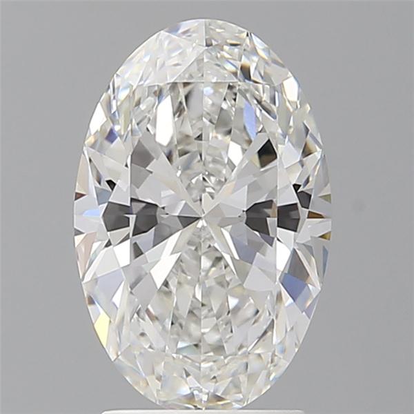 2.51 ct. oval Lab Grown Diamond front image