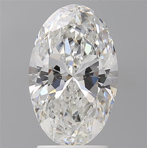 2.59 ct. oval Lab Grown Diamond front image