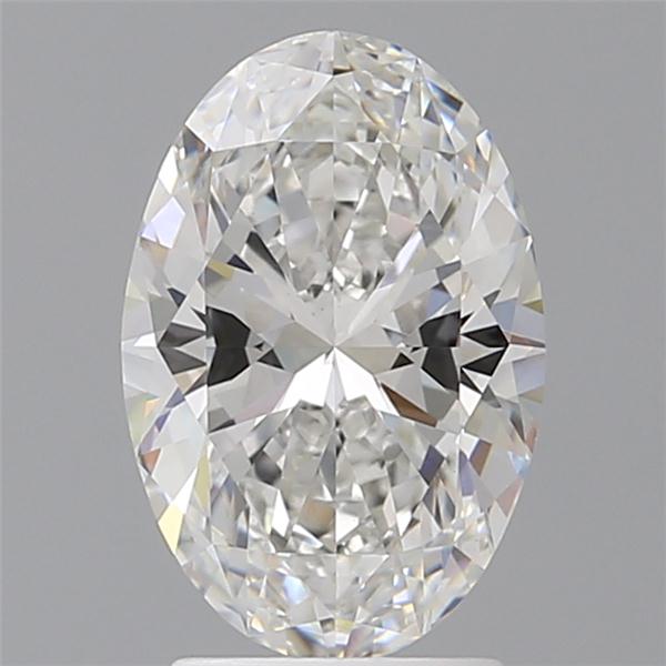 2.57 ct. oval Lab Grown Diamond front image