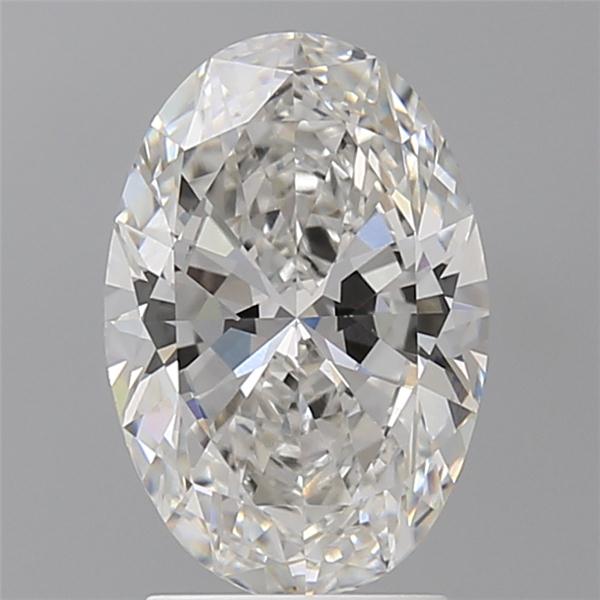 2.50 ct. oval Lab Grown Diamond front image