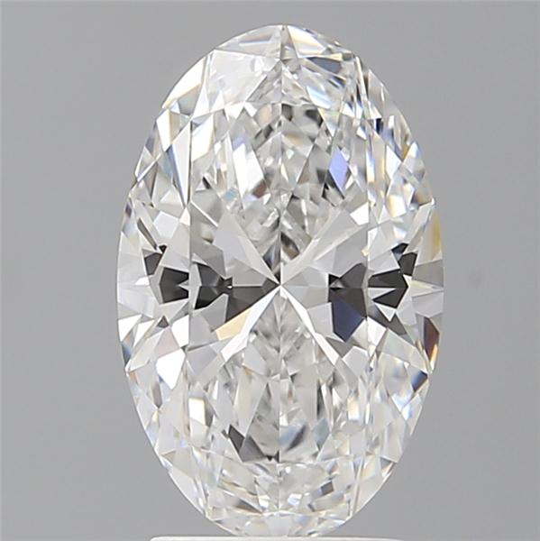 2.60 ct. oval Lab Grown Diamond front image
