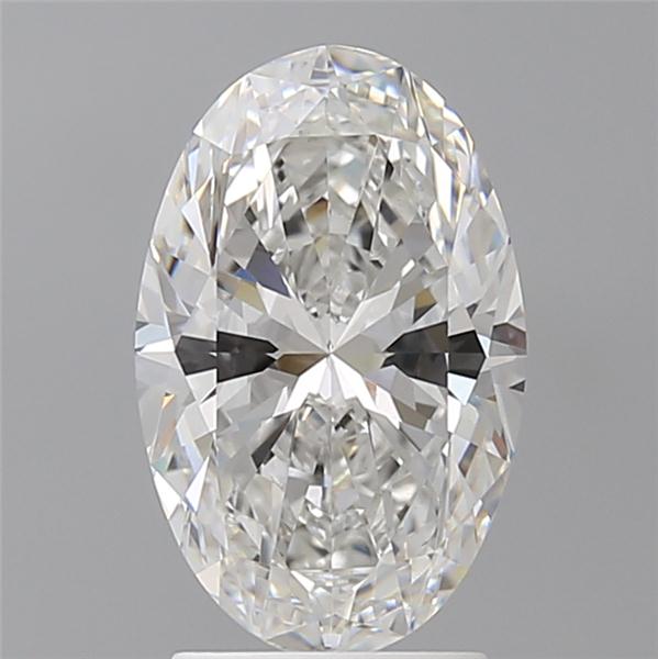 2.57 ct. oval Lab Grown Diamond front image